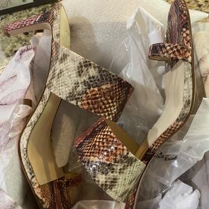 Women’s Jessica Simpson snake print sandal NWT‼️